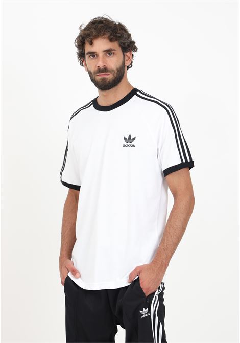 Adicolor Classics 3-Stripes white men's t-shirt ADIDAS ORIGINALS | IA4846.